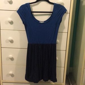 Black and Blue Dress
